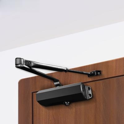 Hydraulic Buffer Door Closer 25KG To 80KG Adjustable Speed Automatic Door Closing Equipment Mute Soft Closing Door Holder