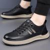 Xijue Bull 2025 Autumn/Winter Men's Casual Leather Shoes - Soft Sole and Upper
