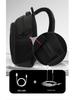 Spine-Protecting, Shock-Resistant Waterproof Backpack for Students