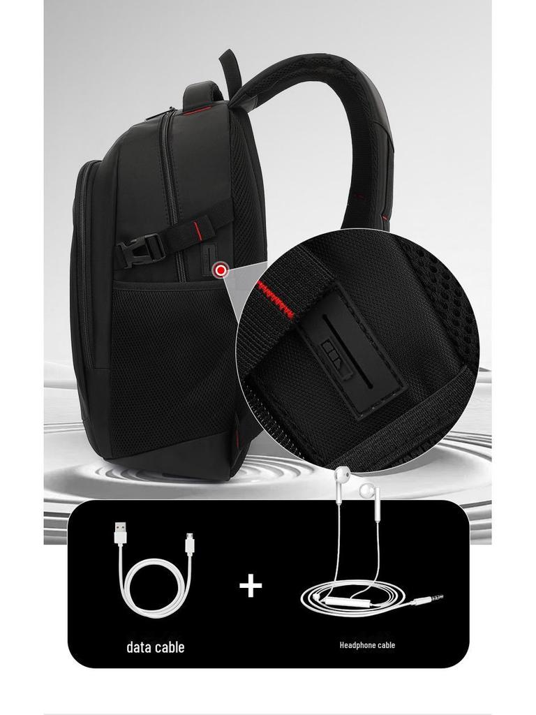 Spine-Protecting, Shock-Resistant Waterproof Backpack for Students