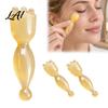 Eye Contour Massager 2Pcs Double-Ended Massage Stick Face & Sculpting Tool Facial Puffiness Relief Stick Wand for Tired Eyes Relief Reduce