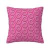 Custom Pink Donut Pillow Case Decor Home Food Bread Doughnut Nordic Cushion Cover Square Pillowcase
