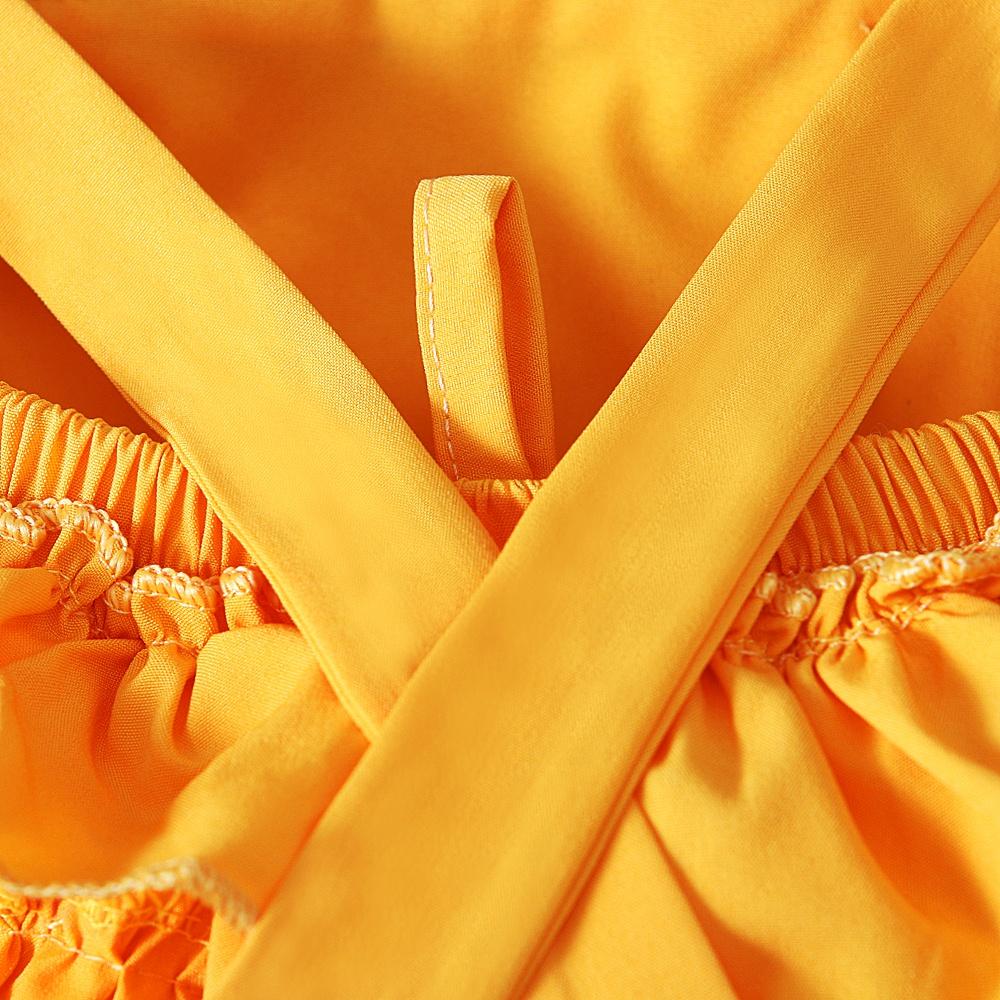 Vêtements pour nouveau-nés filles de 0 à 24 mois, imprimé tournesol, manches à volants, barboteuse dos nu avec bandeau