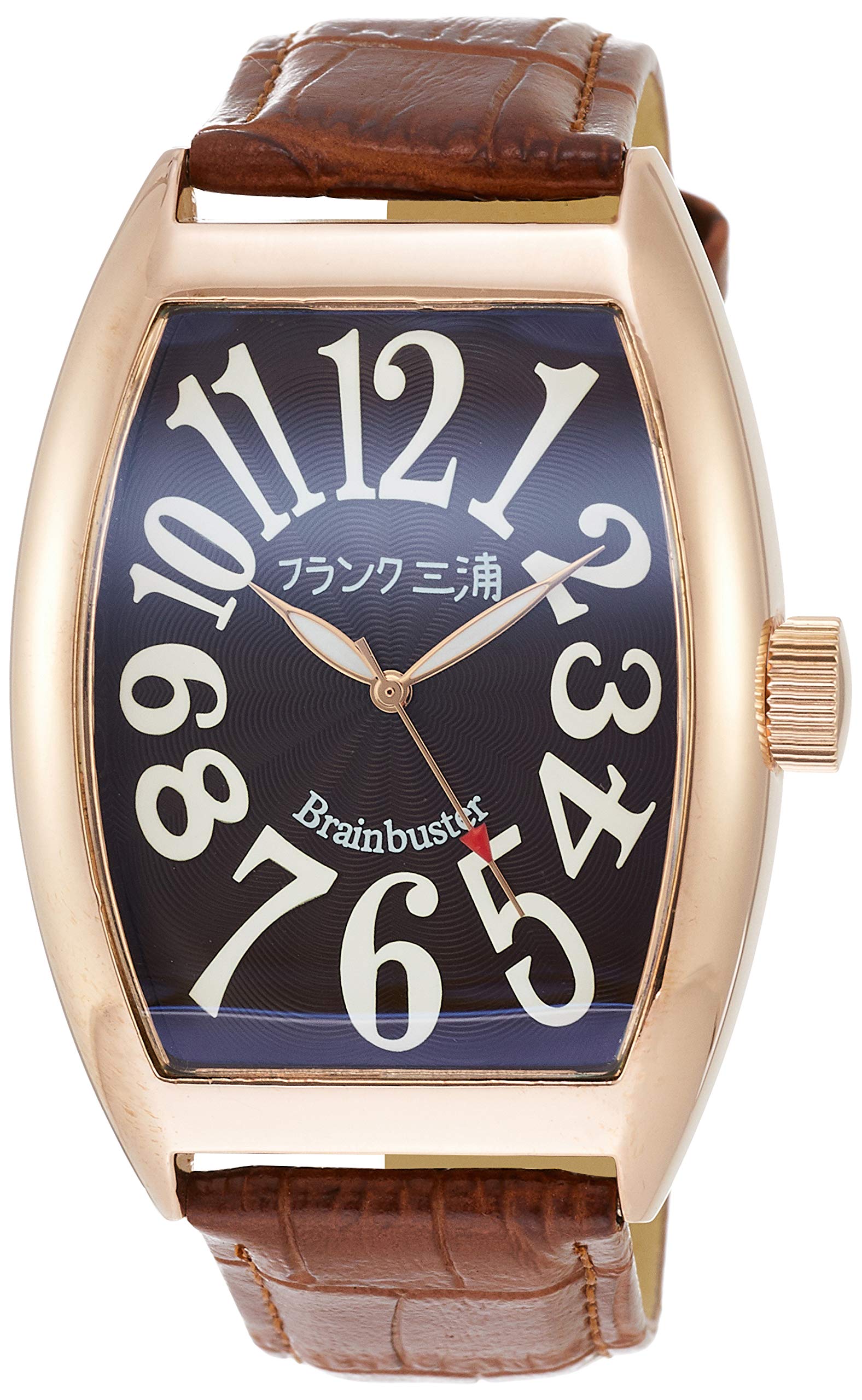 

[FRANKMIURA] FRANKMIURA Watch Unit 6 Magnum кожаный ремешок коричневый FM06K-BRRG мужские