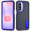 S26 Ultra Case Shockproof Bumper Hybrid 3in1 Candy Color Phone Stand Cover Samsung S25 Ultra S24 Plus S23 FE A15 A16 A36 A56 A17 A27 A37 A57 5G