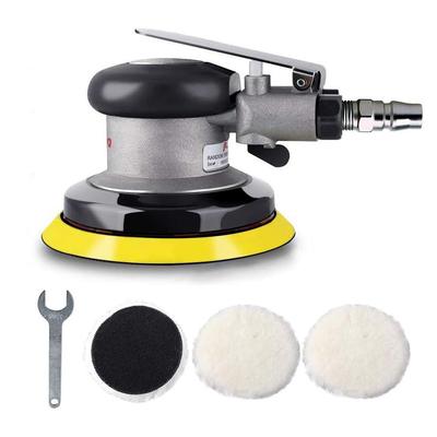 Drado Air Polisher/Sander, Dual Action, Compact 125mm Corded Air Polisher for Cars, Random Random Spray, Car Washing, Polishing, Painting, Commercial/
