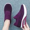 Women Walking Shoes Casual Mesh Shoes Fashion Platform Slip-On Sneaker Air Cushion Gym Modern Dance Shoes