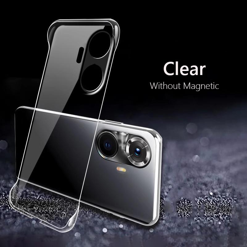 

Frameless Magnetic For Magsafe Slim Case For OnePlus Nord 5 Nord5 CE5 5G Wireless Charging Hard Back Cover OnePlus Nord 5