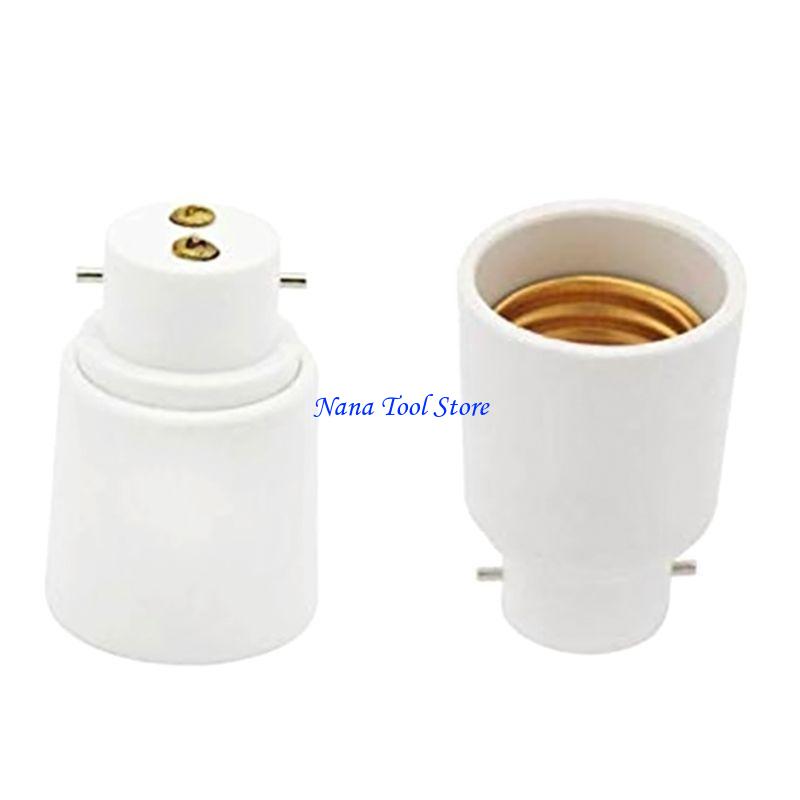 

31GJ B22 To E27 Lamp Adaptor Connector Light Base Screw Light Bulb Socket Flame Retar China Mainland