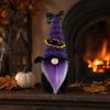 Unique Halloween Ornaments Gnome Decor, Cute Gradient Ghost Figurine, Faceless Statue Holiday Decorations for Party Shelf Table, Spooky Ornament Home