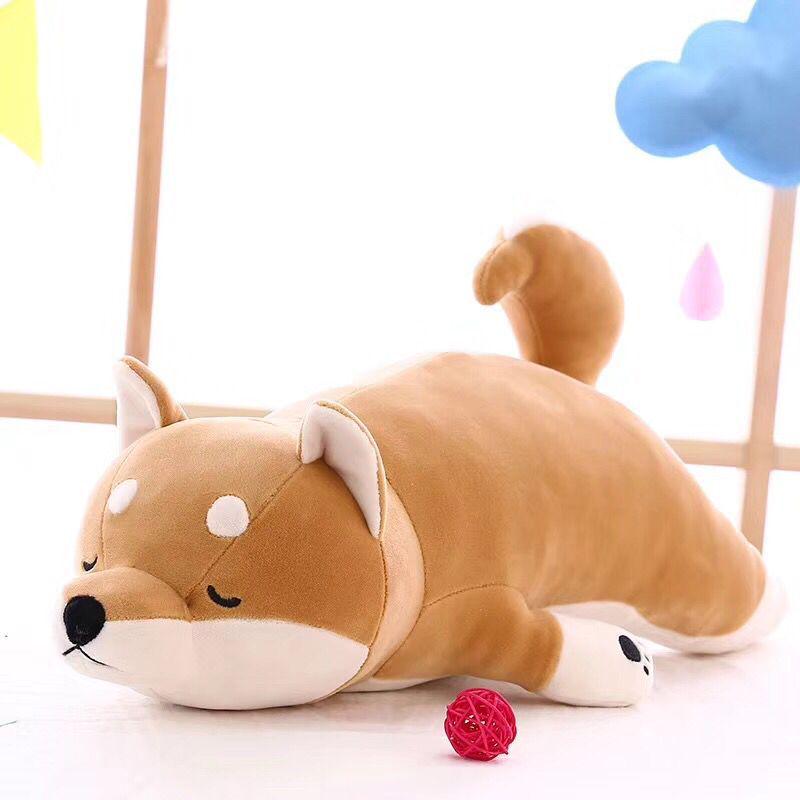 Shiba Inu Plush Toy - Cute Stuffed Animal Pillow and Birthday Gift