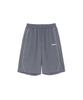 FREEDOM Air Mesh Split Bermuda Shorts (Dark Grey)