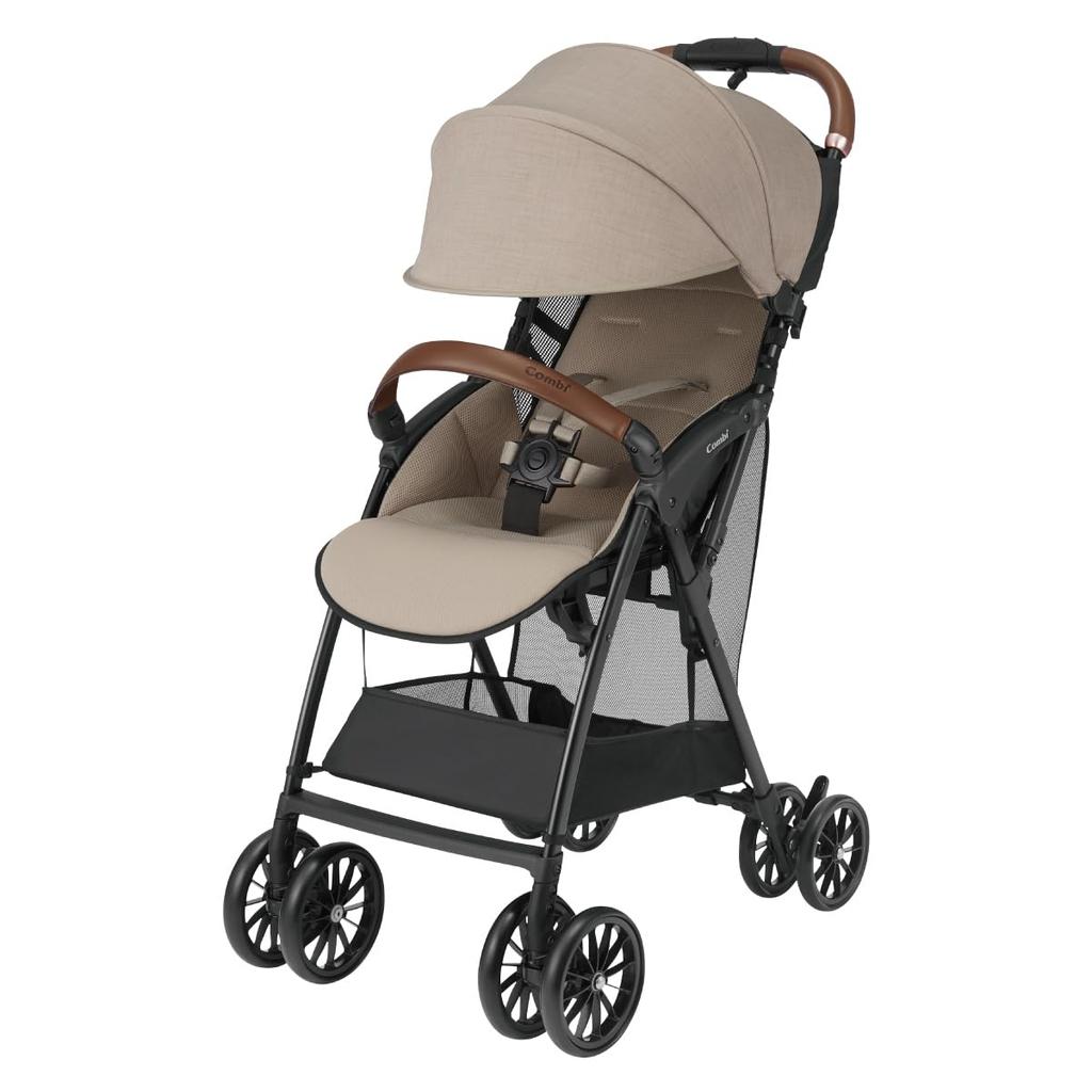 In August Combi Stroller Acbee Plus MA Beige Lightweight Stroller from 7 Months To 48 Months [Released 2024] B-type B-type
