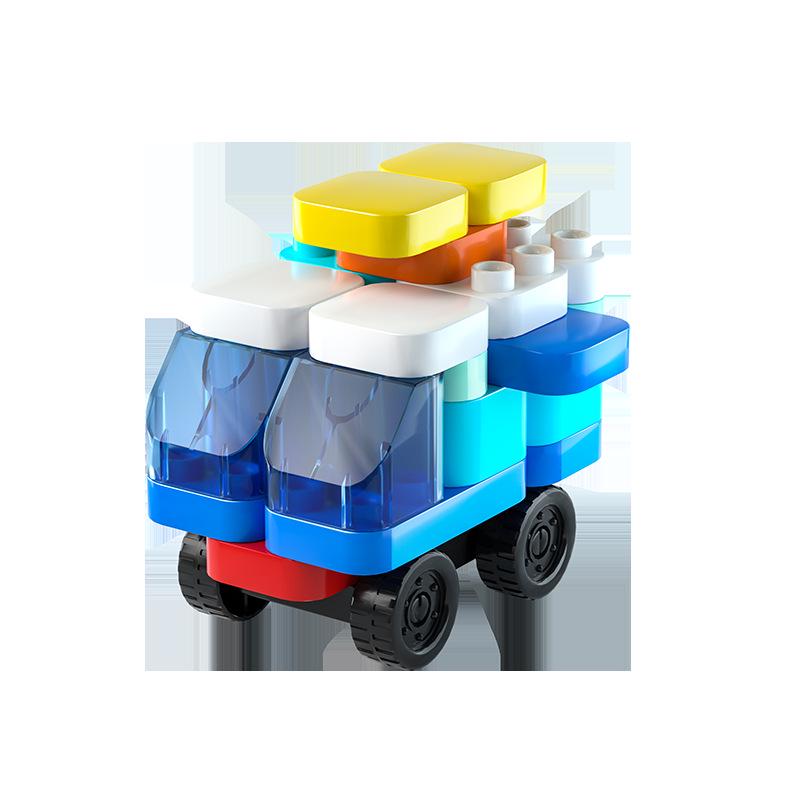 Lego-Compatible Engineering Vehicle Puzzle Car Building Toy for Kids 3-6