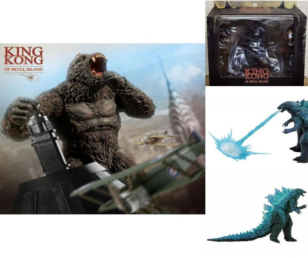 Detailed Godzilla Vs King Kong 7-inch Pvc Action Figure For Avid Collectors And Decorators