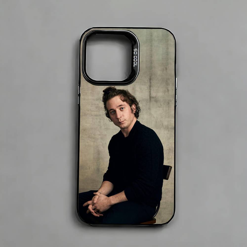 Jeremy-y Allen-n Weißer Schauspieler Handyhülle Für iPhone 17,16,15,14,13,12,11 Plus,Pro Max,XS,Bunte Silberne Handyhülle Funda Cover