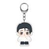 Porte-clés Acrylique pour Jjk Yuji Itadori Megumi Fushiguro Yuta Okkotsu Version Q Décoration de Sac à Dos DIY Pendentif Cadeau Exquis