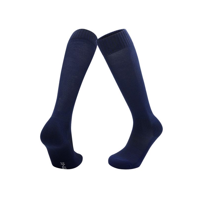 

Cross-Border Summer High-Elastic Knee-High Football Socks with Breathable Towel Sole for Children and Men S (28-33 EU Shoe Size)