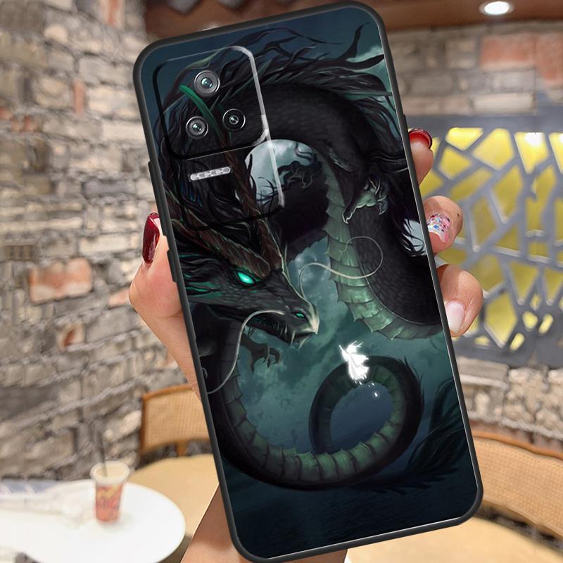 Legendary Dragon Case For Xiaomi 14 Ultra 15 13 11T 12T 13T 14T Pro POCO X3 X5 X6 X7 Pro M6 F5 F6 Pro Cover
