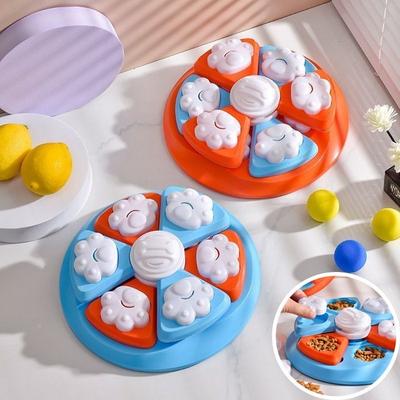 All2pet Hund 3-stufiges Nasenarbeitsspielzeug Intelligenzentwicklung, Intelligenzentwicklung Nasenarbeit (rot)