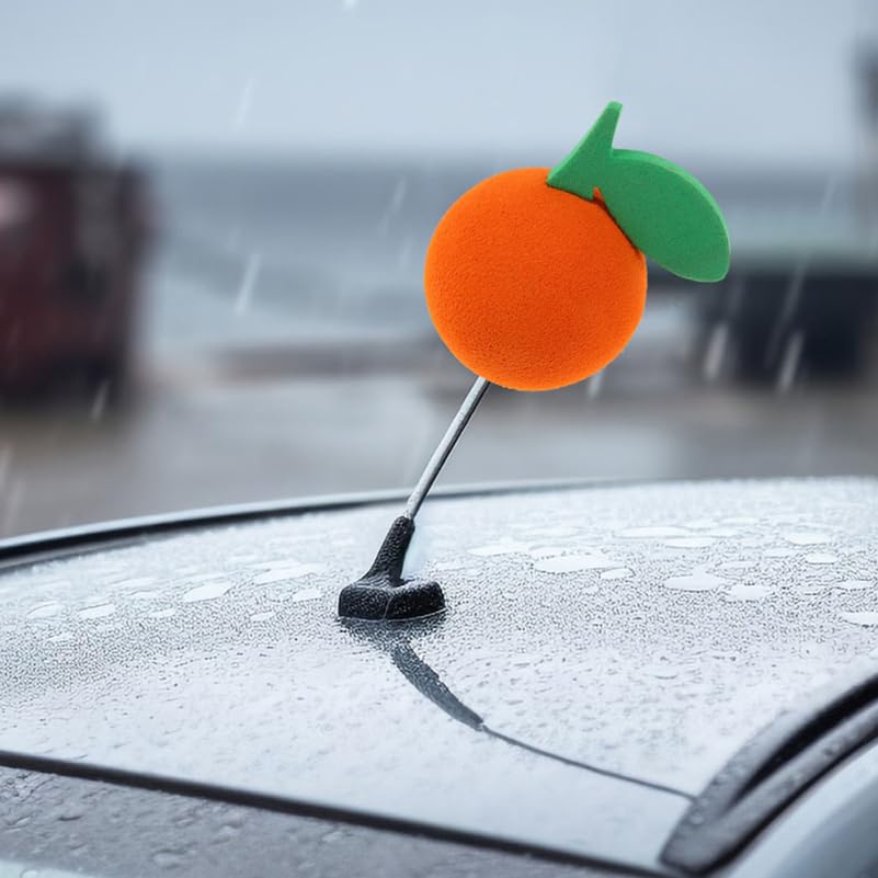 GRADENEVE 2pcs Antenna Ball Decoration Antenna Mount Antenna Topper Car Aerial Topper Car Antenna