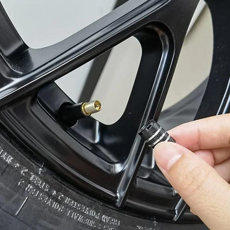 4pcs For Volvo Elk Prancing Moose Logo Ocean V40 V60 XC40 XC90 XC60 S40 Aluminum Car Wheel Tire Valve Cap Covers Tyre Rim Stem