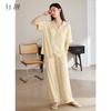 Xuan Liang Relaxation Sleepwear Women's Summer Thin Modal Short Sleeved Pants Soft Ice Silk Cool Home Clothing Set