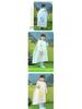 Children's Raincoat for Kindergarten & Primary School Students - Space 2025 Design with Backpack Compatibility
