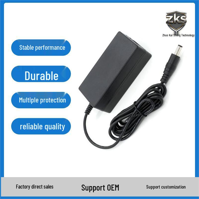 12V 3A Desktop Adapter Charger with Full Series Certification for Small Appliances