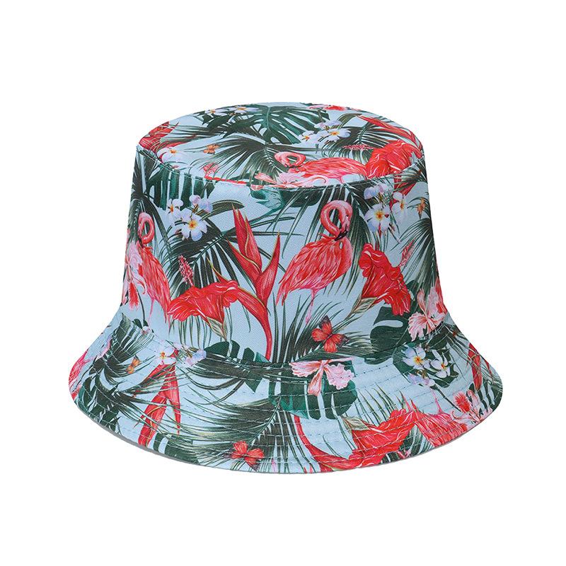 Sweet And Hat Cool Style Printing Womens Sunshade Fishermans Hatscaps