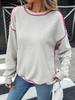 TEMU Women's 2026 Autumn Color-Blocked Casual Sports Hoodie
