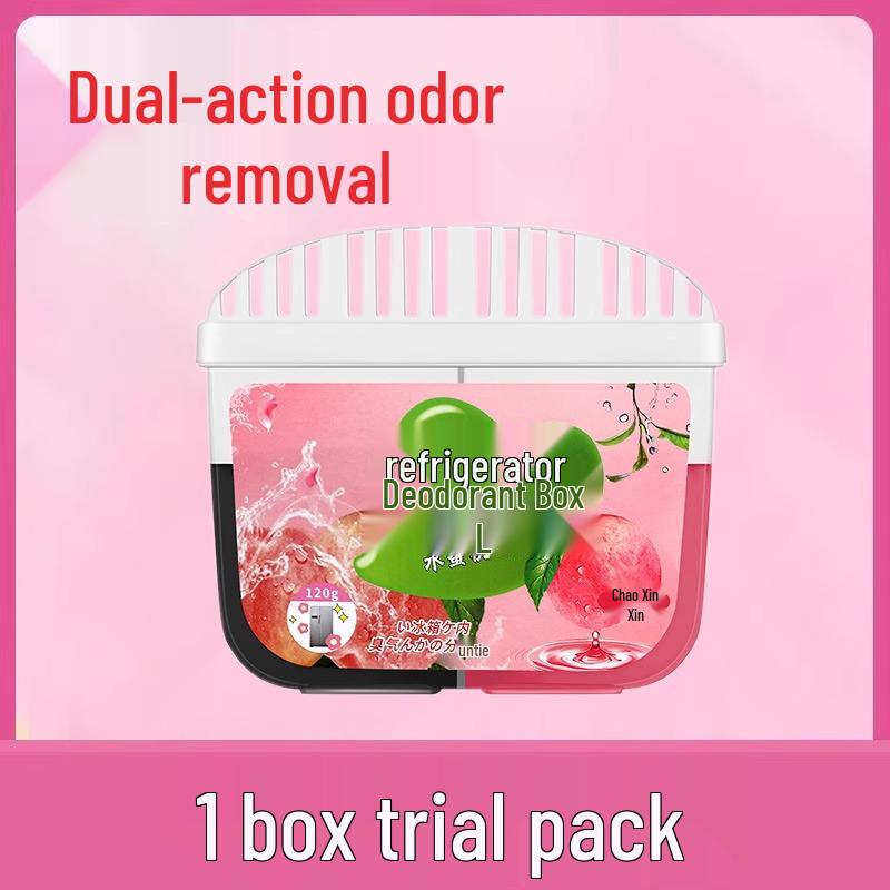 

Activated Carbon Refrigerator Odor Eliminator: Deodorizer and Cleaning Agent Box