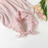 Fresh and Sweet Polka Dot Small Square Scarf Women's Organza Silk Scarf Korean Version Versatile Age-reducing Scarf Headband Headscarf Decoration