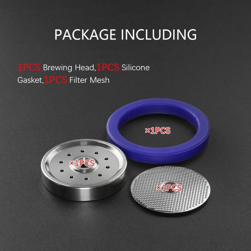Stainless Steel Tune Up Kit  for BES900XL BES920X BES980XL BES990 Espresso Shower Holder Precisions Screen Gasket