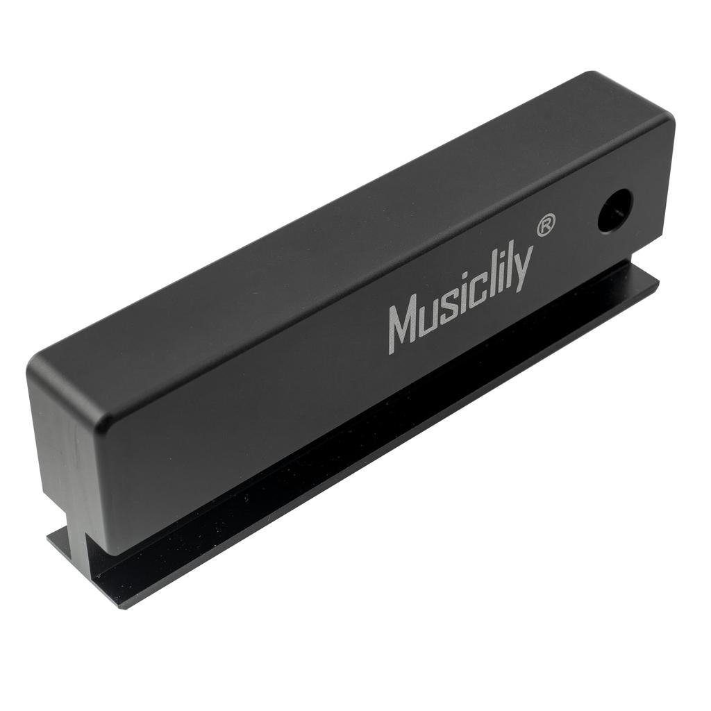 Musiclily Pro 4.5-inch Aluminum Fret Beam Leveling File Bar Fret Polishing Tool for Electric GuitarBass Repair and Maintenance