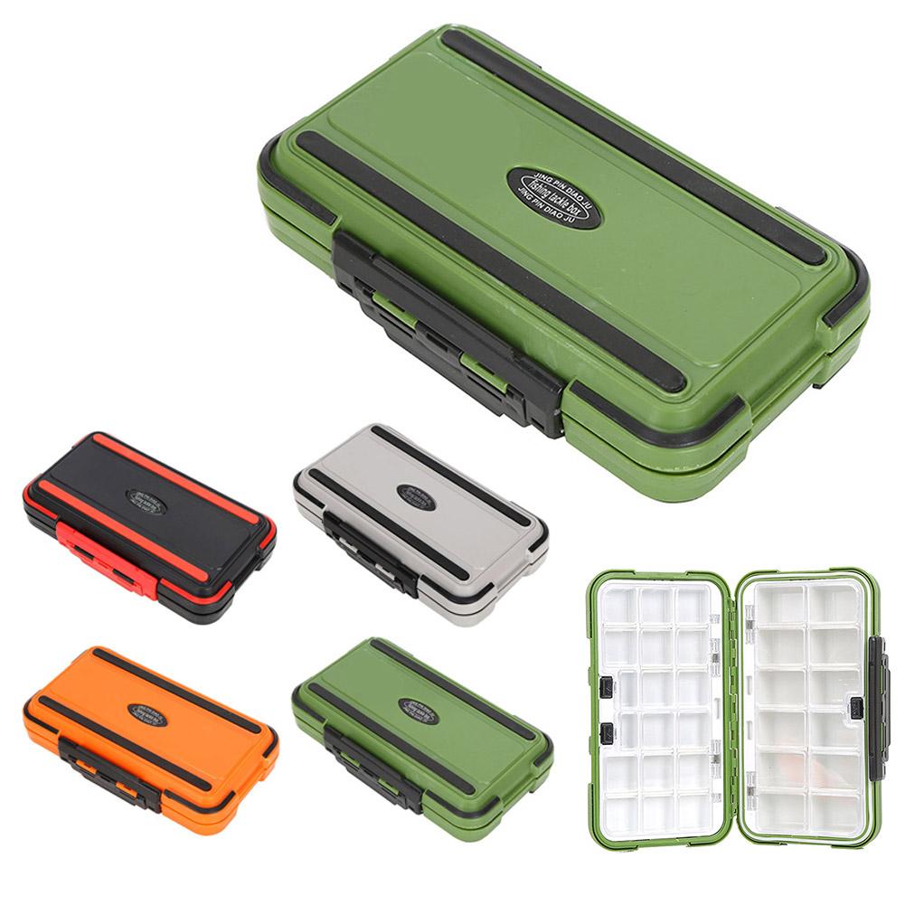 Wasserdichte Angelgerät-Box Angelwerkzeug-Zubehör Aufbewahrungsbox Multifunktionale Angelhaken Angelgerät Kunstköder Köderbox