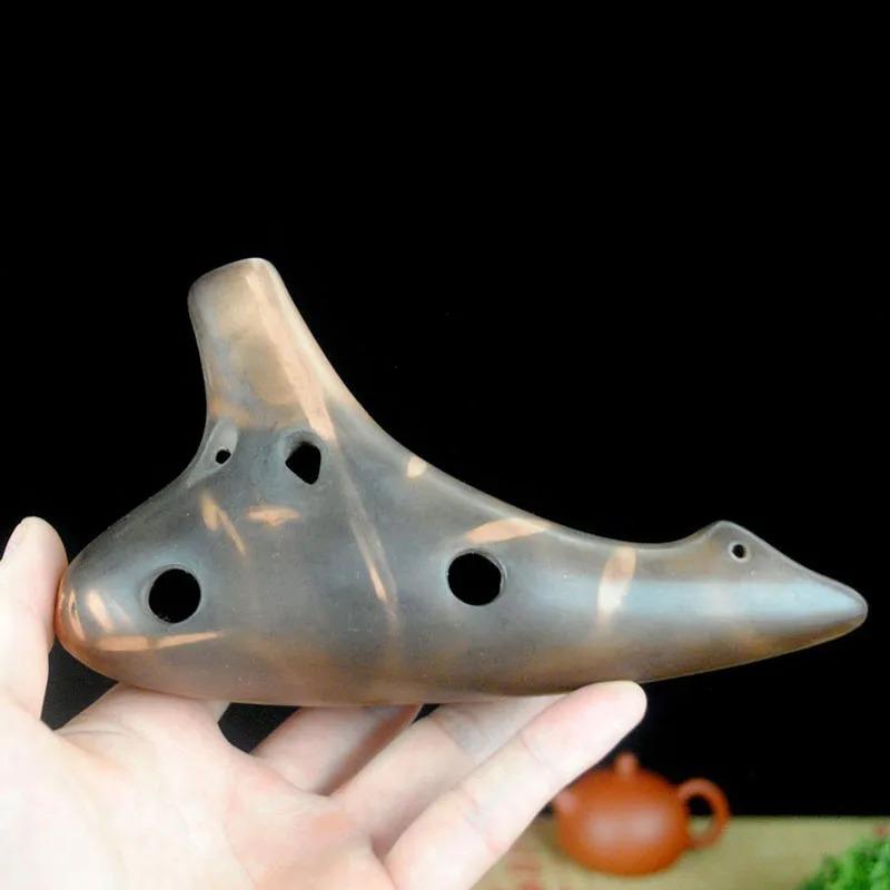 Base Ocarina 12 Holes Ocarina of Time Orff Instruments Alto Tone C Legend Ocarinas Professional Yoga Meditation Musical Instrument Accessories