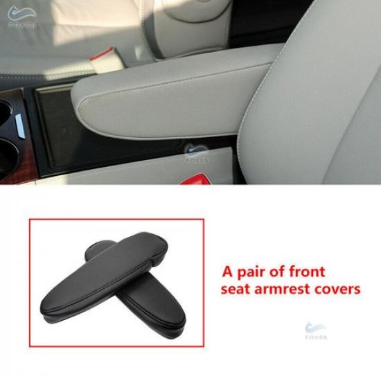 For Toyota Sienna 2011-2018 2x Black Front Seat Armrest Handle Protective Cover