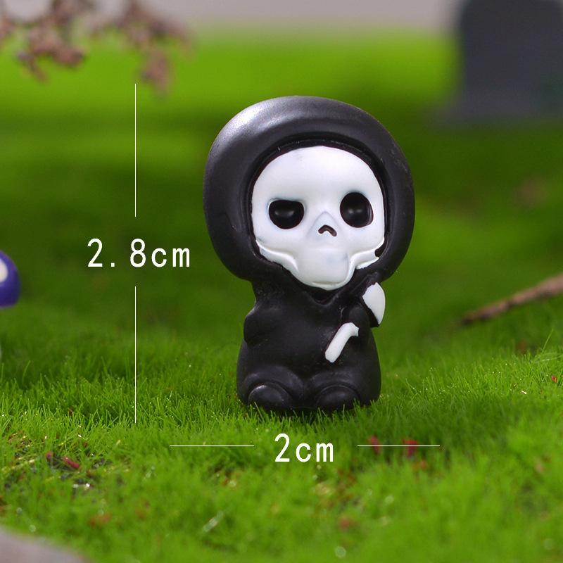 The "Ghost of Death" Series of Small Bonsai Ornaments Mini and Cute Little Rabbit Ghost Ornaments