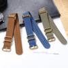 Prążkowany Nylonowy Pasek do Zegarka 18mm 20mm 22mm 24mm Nylonowy Pasek do Zegarka dla Seiko Pasek do Zegarka dla Wojskowych Mężczyzn Kobiet Paski do Zegarków