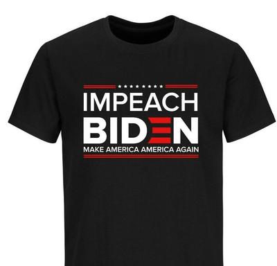 Joe Biden Funny Humor T T-shirt Trump 2024 Political T-shirts Impeach Biden T-shirts