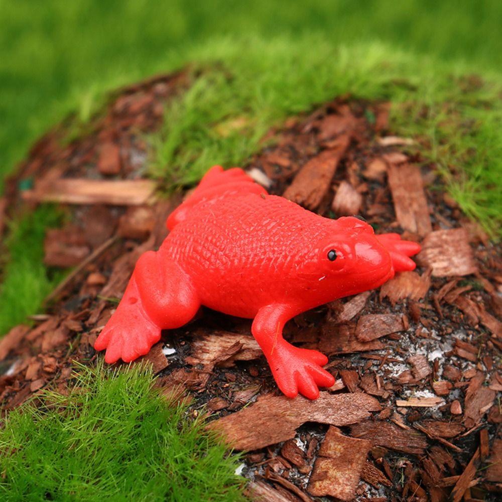 Water Scary Toad Tricky Frogs Model Toy Squeeze Frog Spoof Simulation Frog Model Squeeze Frog Toys