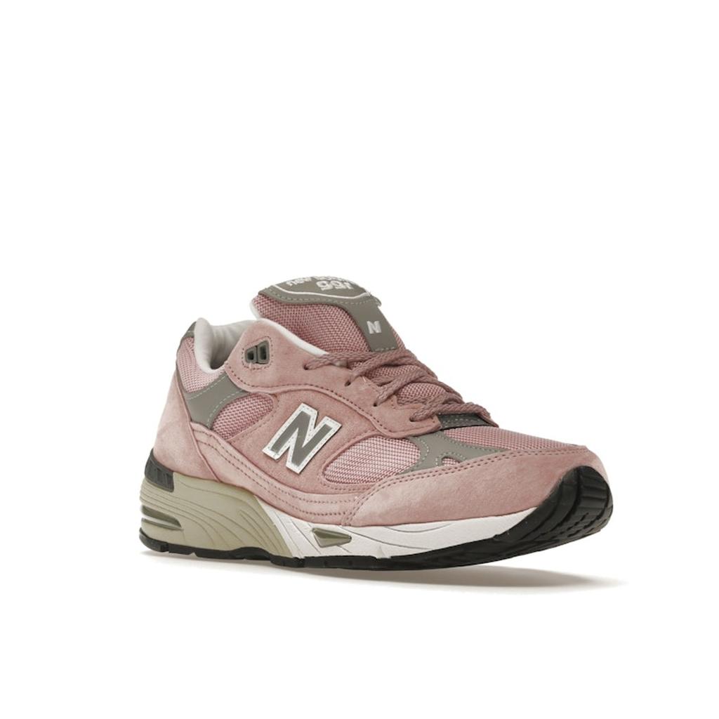 New Balance 991 Hergestellt in England Rosa Damen Sneaker Grau W991PNK