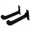1Pair Yoga Mat Wall Mount Holder Acrylic Yoga Mat Wall Hanger Storage Rack Household Exercise Yoga