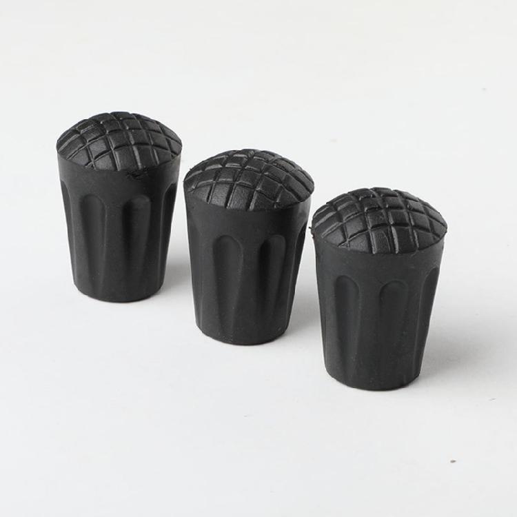 12er-Pack Wanderstockschützer Kappen Spitze Wanderstockspitzen Körbe Gehstockspitzen Schützer Wanderstock Zubehör