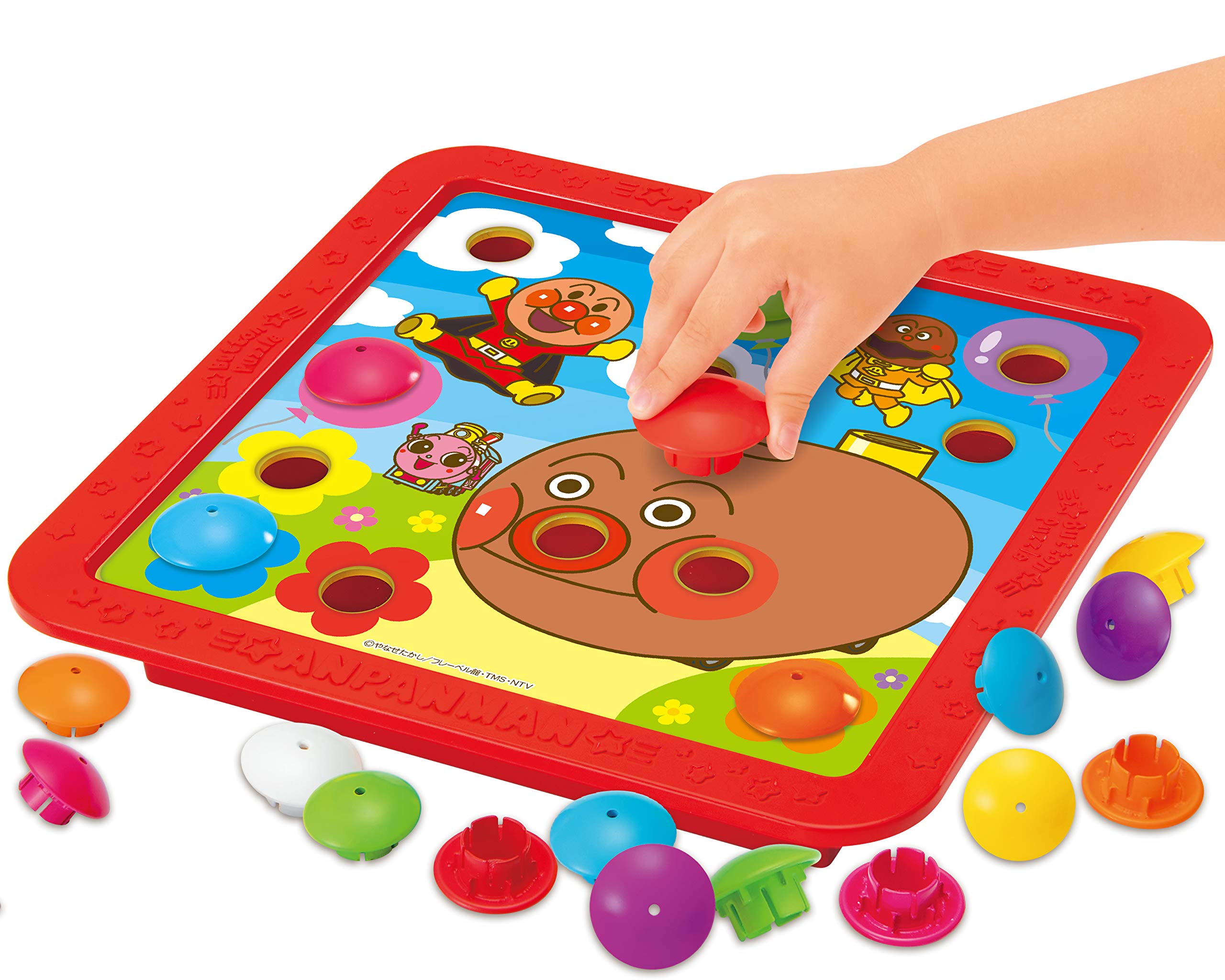 

Красочная кнопочная головоломка для развития ваших чувств