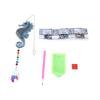 Rhinestones Pendant Unique Hippocampus Shape DIY Painting Decorative Ornament Accessories for Window Home Decoration