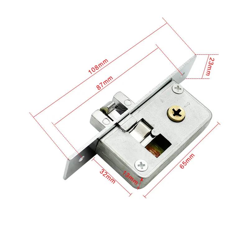 Invisible/Mortise lock,Sliding Door Invisible Hook lock,Alloy Lock body,For Framed Glass Door,strong, durable,Door Hardware