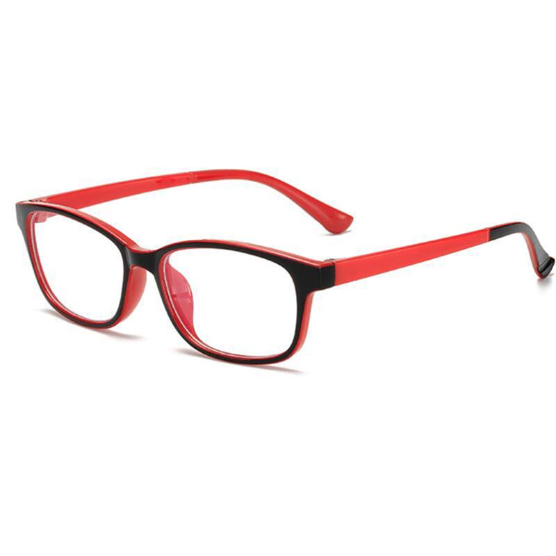 

0 -1.0 -1.5 To -6.0 Transparent Gray Frame Square Myopia Glasses Finished Women Men Prescription Eyeglasses 3 Color Optional 0