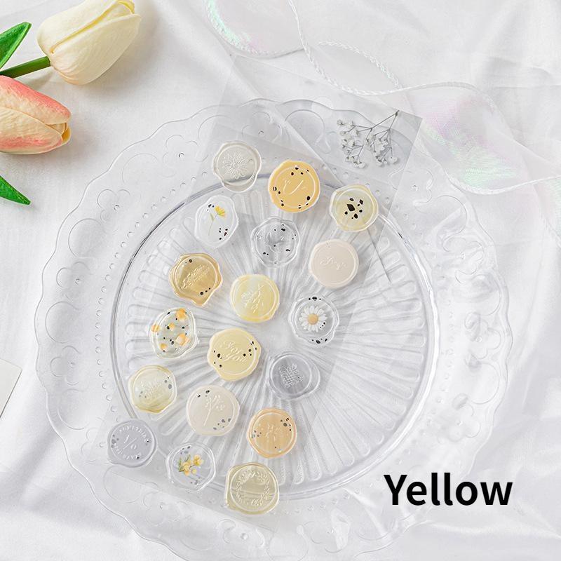 Vintage vosková pečeť Razítka Samolepky DIY Scrapbooking Plánovač deníku Dekorace Psací potřeby Obálky Pečetící štítky